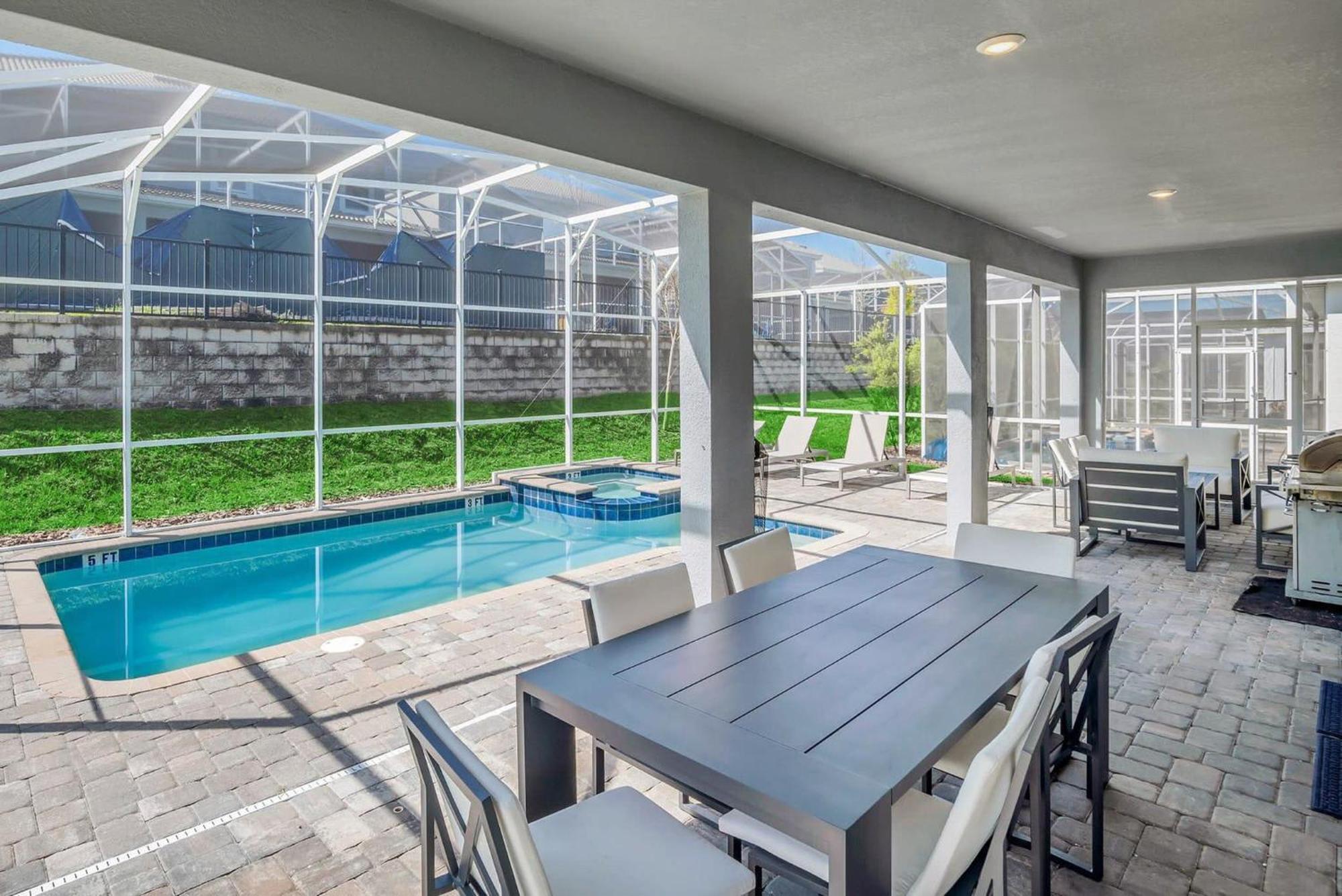 8Br Luxury - Sleeps 22 - Near Disney With Pool & Hot Tub! دافِنبورت المظهر الخارجي الصورة
