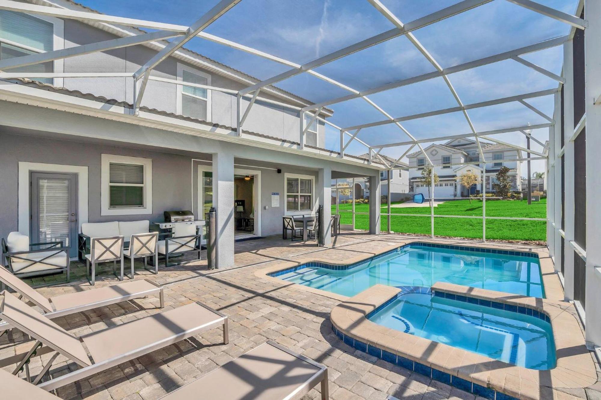 8Br Luxury - Sleeps 22 - Near Disney With Pool & Hot Tub! دافِنبورت المظهر الخارجي الصورة